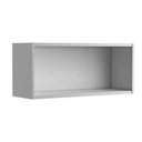 Ver imagem 3 de Armário Aéreo Cozinha Modulado Bella C/ 2 Portas 80cm Grafite - Bertolini