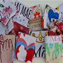 Ver imagem 5 de Kit Pano de Prato Copa Mae Sacaria Algodão 50CMX70CM 7 Unidades Branco Lomaer