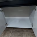 Ver imagem 3 de Gabinete de Cozinha Balcão 2 Portas 2 Gavetas 111cm 100% MDF:Branco