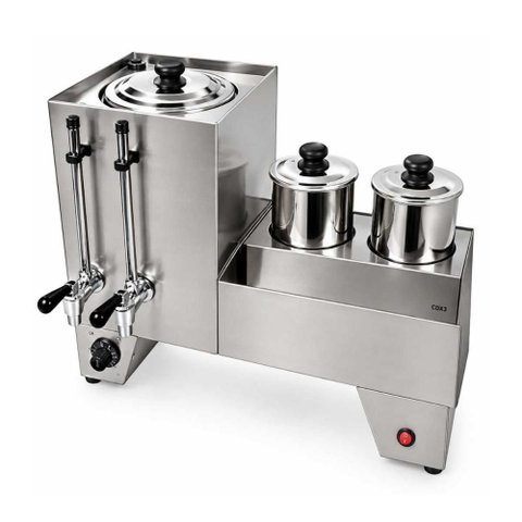 Cafeteira Deluxe 3 Litros com 2 Bules Inox CDX32 220V - Consercaf