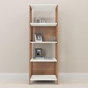 Ver imagem 4 de Estante Escada Com Prateleiras Hanover/Off White Artesano
