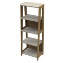 Ver imagem 1 de Estante Escada Com Prateleiras Hanover/Off White Artesano