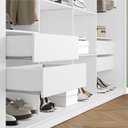Ver imagem 5 de Closet Duplo NT6060 100% MDF Branco Amoudi Móveis