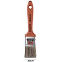 Ver imagem 2 de Pincel Trincha 38mm Cerdas Gris para Pintura Latéx e Acrílica + Misturador de Tinta Plástico 29cm