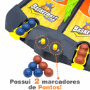 Ver imagem 3 de Tabuleiro Jogo Mini Basquete de Mesa Infantil 2 Jogadores
