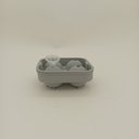 Ver imagem 3 de Forma de Gelo Bola com Funil Silicone 5x12x12cm Cinza