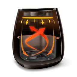 Fritadeira Airfryer Viva Philips Walita Preta 1425w - 4