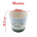 Ver imagem 2 de Kit 8 Mini Vasos de Planta Cachepot Estampados Decorados 12,5cm