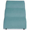 Ver mais imagens de Escada Pet 46cm Estofada para Cachorro Nuvem R01 Veludo Turquesa- Annie Decor