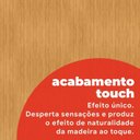 Ver mais imagens de Guarda-Roupa Casal com Espelho 100% MDF 6 Portas 4 Gavetas 217x201cm Ópera Cinamon Touch/Off White