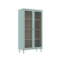 Ver imagem 3 de Armário Multiuso com 2 Portas de Vidro 80cm Ditália