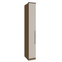 Ver imagem 1 de Guarda Roupa Modulado 01 Porta 32cm com Prateleira Setiba Móveis Rimo - Carvalho/Offwhite