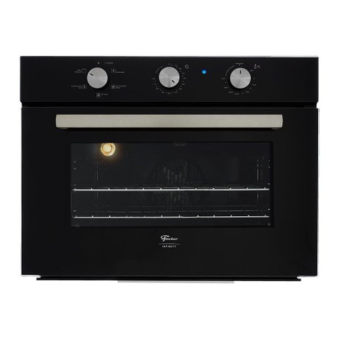 Forno Elétrico de Embutir Fischer Infinity 50l com Air Fryer Preto
