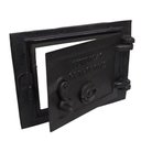 Ver imagem 1 de Porta Ferro Fundido Fornalha Cinzeiro Fogão a Lenha Suspiro Frontal 28x35cm