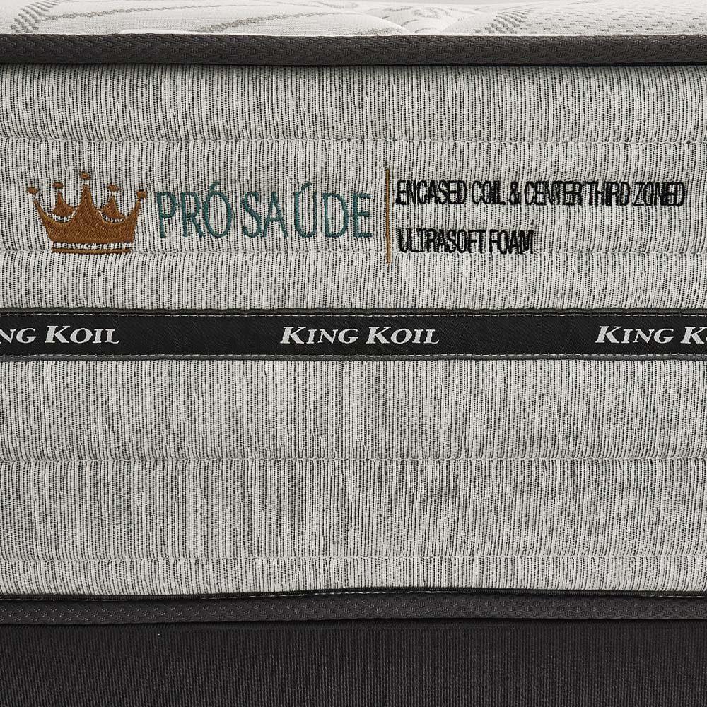 Colchão Queen Pro Saúde King Koil 158x198 158x198cm - 4