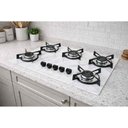Ver imagem 4 de Fogão Cooktop Premium Tripla Chama 5 Bocas Marmorizado Branco Chamalar