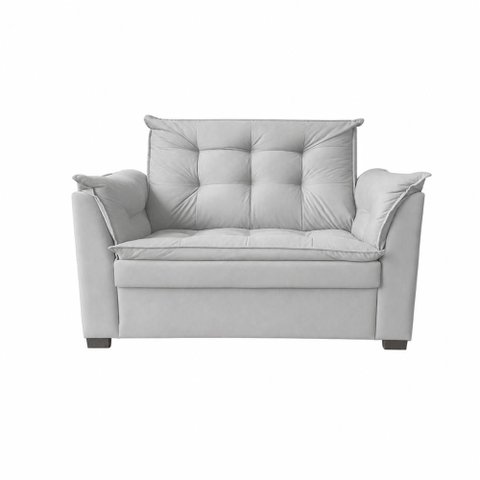 Sofá 2 Lugares Pequeno Confortável 1,40 Mts Alice Imperio Decor