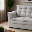 Ver imagem 6 de Sofá 2 Lugares Pequeno Confortável 1,40 Mts Alice Imperio Decor