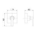 Ver imagem 2 de Acabamento Docolstillo para Docolbase 1,1/2 e 1,1/4 Cromado - Docol