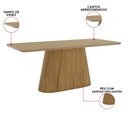 Ver imagem 4 de Mesa Jantar Vidro 200cm Kit 8 Cadeiras Aço Preto Boucle H02 - D'Rossi