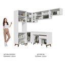 Ver imagem 6 de Armário de Cozinha Completa de Canto 392cm Branco Reims Madesa 03