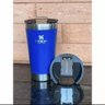 Copo Térmico Stanley Para Cerveja 8098 Flame Red - 473ml:Azul - 1
