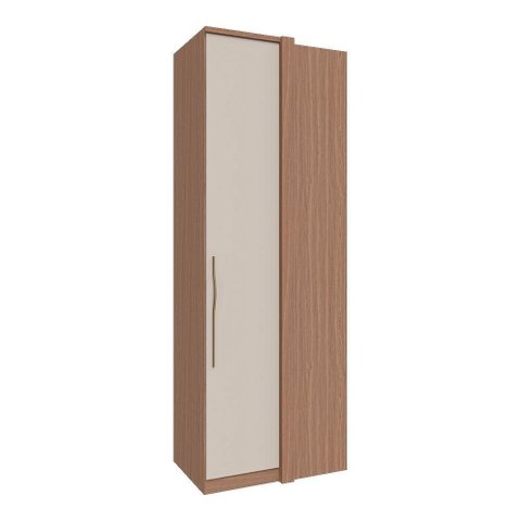 Modulo Canto Reto 841mm Setiba Plus Rimo Carvalho/off White
