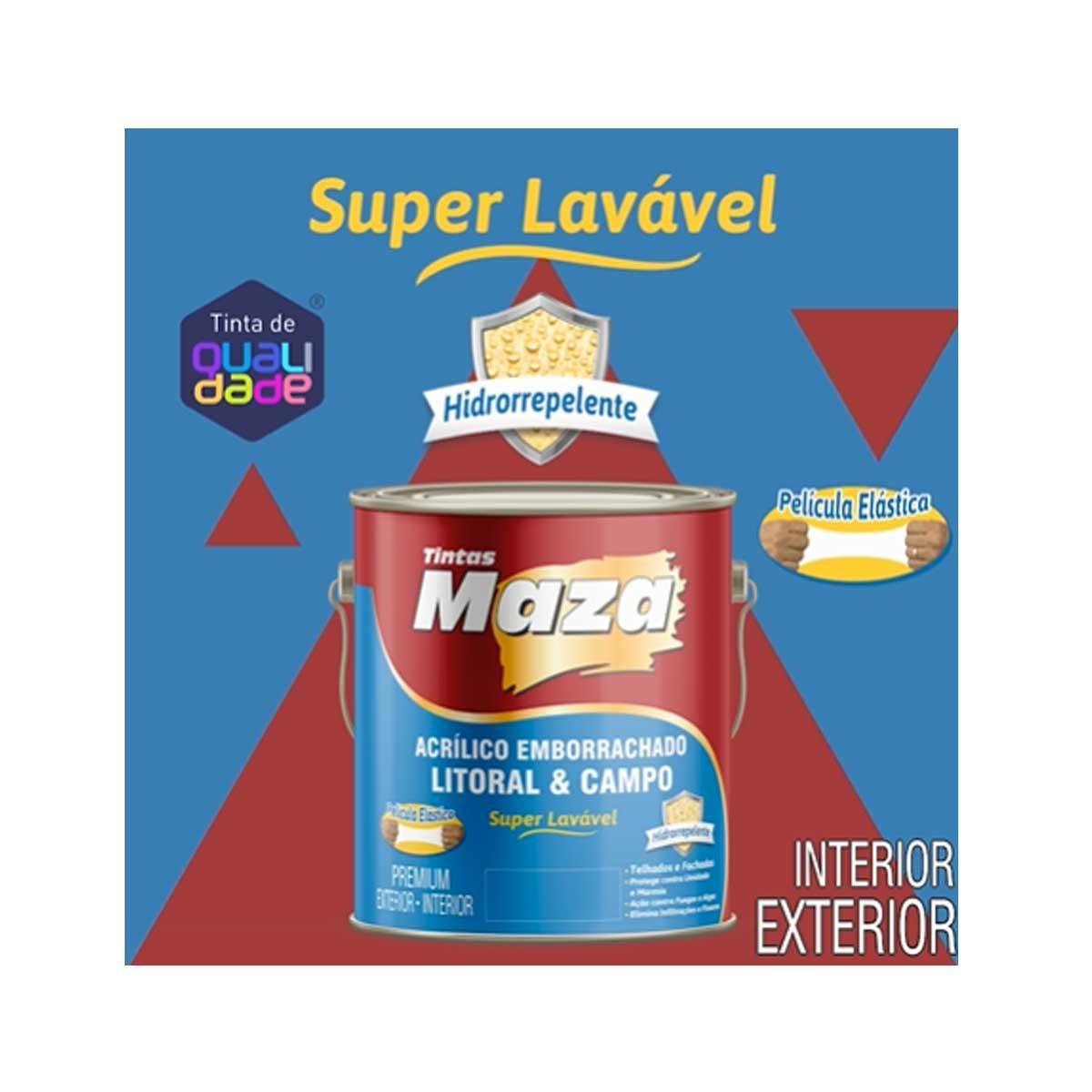 Tinta Super Lavável Antimofo Maza 3,6L - 2