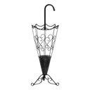 Ver imagem 1 de Porta Guarda Chuva Ferro S Trançado Junco Fibra Sintética:junco Chocolate Mesclado/preto