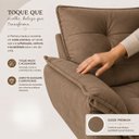 Ver imagem 6 de Kit Namoradeira Opala e 2 Poltronas: Sua Sala de Estar Completa e Elegante