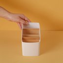 Ver imagem 6 de Organizador vertical multiuso com divisórias de bambu Oikos