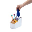 Ver imagem 3 de Organizador vertical multiuso com divisórias de bambu Oikos