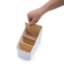 Ver imagem 2 de Organizador vertical multiuso com divisórias de bambu Oikos