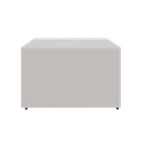 Ver imagem 5 de Escrivaninha Dupla Painel Smart 120x120x74cm Yescasa Branco