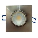 Ver imagem 1 de Spot led 5w em alumínio escovado 3000k Bivolt 450lm - Bella