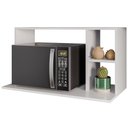 Ver imagem 3 de Suporte Aéreo para Micro-ondas 80x40cm Luci M05 Branco - Inoviza