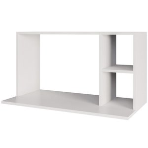 Suporte Aéreo para Micro-ondas 80x40cm Luci M05 Branco - Inoviza