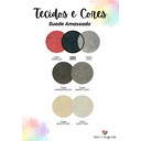 Ver imagem 3 de Cabeceira Estofada King 13 Blocos Não É Segredo Suede Amassado Preto 195x60