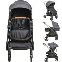 Ver imagem 2 de Carrinho de Bebe com Bebe Conforto e Base Kiddo Speedy Grafite