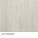 Ver imagem 6 de Guarda Roupa de Canto Casal 6 Portas e 3 Gavetas com Vidro Reflecta Prime Luciane Móveis