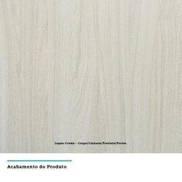 Guarda Roupa de Canto Casal 6 Portas e 3 Gavetas com Vidro Reflecta Prime Luciane Móveis - 6