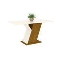 Ver imagem 7 de Conjunto Sala de Jantar Mesa 120cm Tampo Mdf 4 Cadeiras Lupita Casa 812