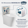 Kit Mecanismo de Descarga Caixa Acoplada Monobloco Completo Smart Depot com Botão Superior Duplo - 6