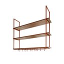 Ver imagem 1 de Nicho de Teto Indústrial Denver 120cm Cobre