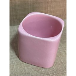 Vaso Decorativo Quadrado Rosa - 230 Ml - 3