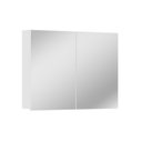 Ver imagem 2 de Espelheira para Banheiro 70cm 2 Portas 2 Prateleiras Treviso