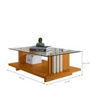 Ver imagem 5 de Kit Bancada e Mesa Centro Nápoles Cinamomo Off White