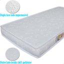 Ver imagem 2 de Colchão Berço Americano Baby Luxo Impermeável D18 Branco 70x130cm