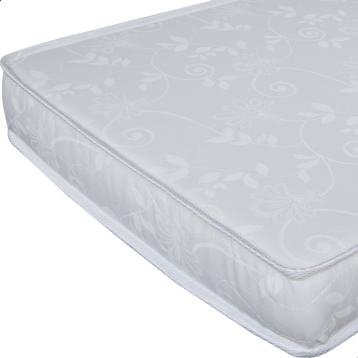 Colchão Berço Americano Baby Luxo Impermeável D20 Branco 70x130cm - 8