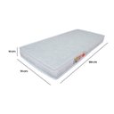 Ver imagem 3 de Colchão Berço Americano Baby Luxo Impermeável D18 Branco 70x130cm